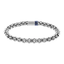 Bracelet HommeTommy Hilfiger Intertwined Circles Chain 2790521 - Acier Argent