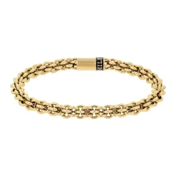 Bracelet HommeTommy Hilfiger Intertwined Circles Chain 2790522 - Acier Doré