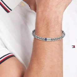 Bracelet HommeTommy Hilfiger Intertwined Circles Chain 2790521 - Acier Argent