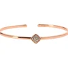 Bracelet Jonc Ella Doré Rose