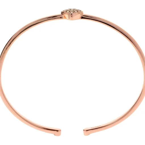 Bracelet Jonc Ella Doré Rose