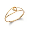 Bracelet Jonc fermé femme plaqué or Maison de la Bijouterie UUZ0066Y