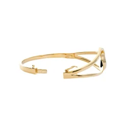 Bracelet Jonc fermé femme plaqué or Maison de la Bijouterie UUZ0066Y