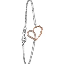 Bracelet Jourdan Bijoux ADY516 - Bracelet Aphrodite Sentimento Argent Oxyde de Zirconium Femme
