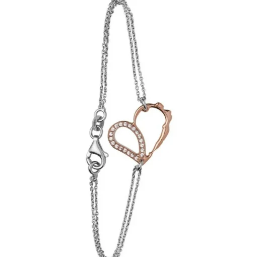Bracelet Jourdan Bijoux ADY516 - Bracelet Aphrodite Sentimento Argent Oxyde de Zirconium Femme