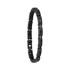 Bracelet Jourdan GERI WA001H - Bracelet En Acier et Carbone Homme