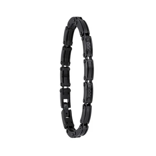 Bracelet Jourdan GERI WA001H - Bracelet En Acier et Carbone Homme