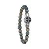 Bracelet Jourdan PAPAYO RC007H - Bracelet En Acier et Hematite Homme