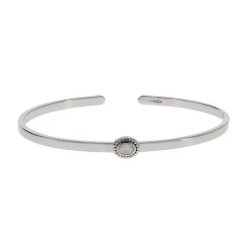 Bracelet Kosma Stella JWBB00001-SMOI - Métal Argenté & Pierre de Lune Femme