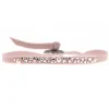 Bracelet Les Interchangeables A36698 - Bracelet Tissu Beige Cristaux de haute qualité Femme