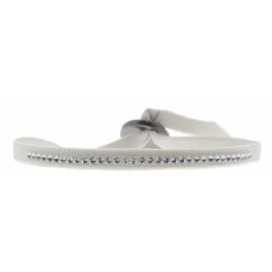 Bracelet Les Interchangeables A39498 - Bracelet Tissu Gris Cristaux de haute qualité Femme