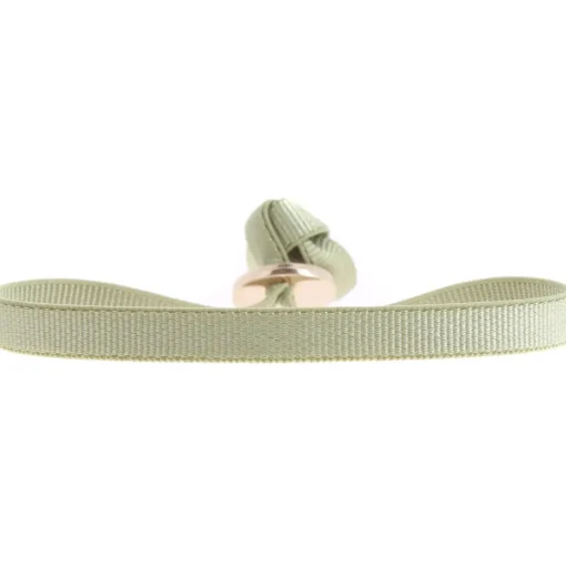 Bracelet Les Interchangeables A50409 - Ruban 6mm Sable Femme