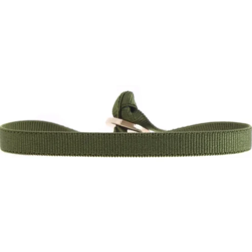 Bracelet Les Interchangeables A50384 - Ruban 6mm Kaki Femme