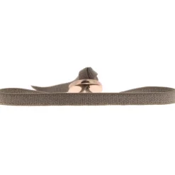 Bracelet Les Interchangeables A46524 - Ruban 4mm Marron Fonce Clair Femme