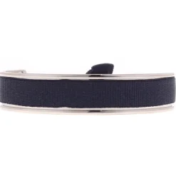 Bracelet Les Interchangeables A42905 - Jonc Ruban Interchangeables 9mm Marine 9 Femme