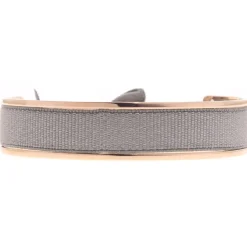 Bracelet Les Interchangeables A42826 - Jonc Ruban Interchangeables 9mm Marron Glace Clair Femme