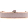 Bracelet Les Interchangeables A42777 - Jonc Ruban Interchangeables 9mm Beige Rose Femme