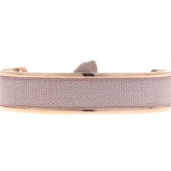 Bracelet Les Interchangeables A42777 - Jonc Ruban Interchangeables 9mm Beige Rose Femme