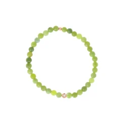 Bracelet Les Interchangeables A59814 - Perle Sertie Fleur Kaki Femme