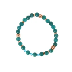 Bracelet Les Interchangeables A59343 - Bobo Chic Bleu Gris Femme