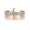 Bracelet Les Interchangeables A59680 - Manchette Ruban Galactique Gris Femme