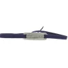 Bracelet Les Interchangeables A55840 - Plaque Ruban Strie Strasse Marine Palladium Femme