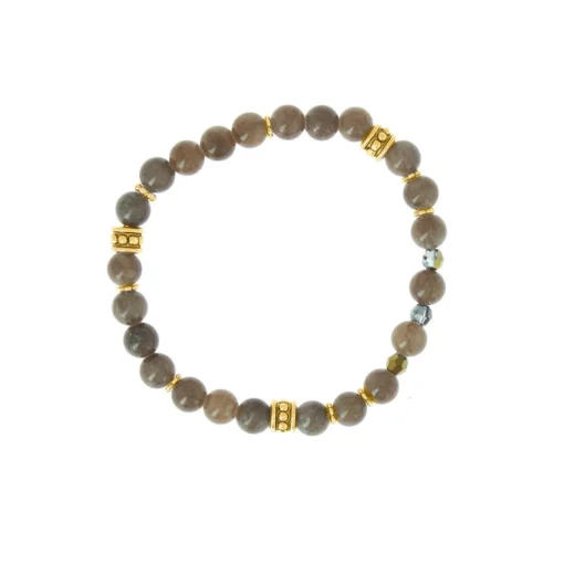 Bracelet Les Interchangeables A59322 - Bobo Chic Beige Rosé / foncé Femme