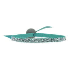 Bracelet Les Interchangeables A54670 - FABRIC New Vert Cristal Femme