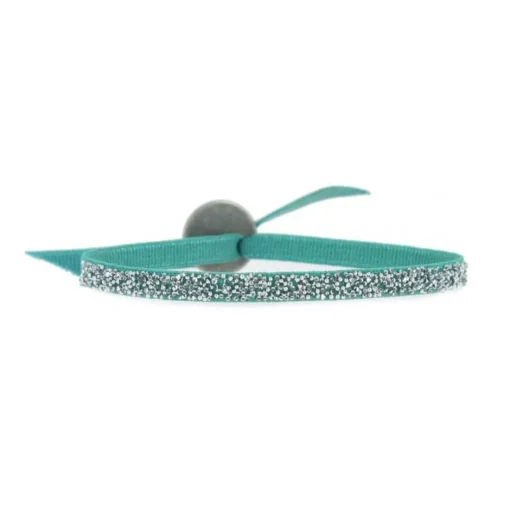 Bracelet Les Interchangeables A54670 - FABRIC New Vert Cristal Femme