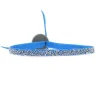 Bracelet Les Interchangeables A50098 - FABRIC Bleu Cristal Femme