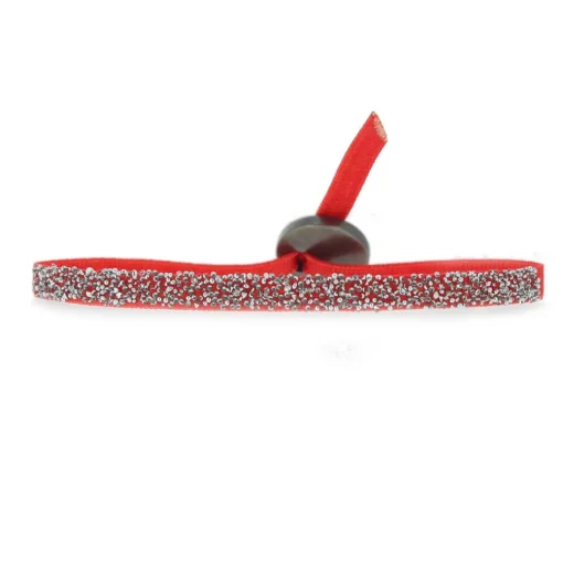 Bracelet Les Interchangeables A49146 - FABRIC Corail Cristal Femme