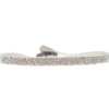 Bracelet Les Interchangeables A891 - FABRIC Gris Cristal Femme