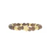 Bracelet Les Interchangeables A58807 - Perle Forme Etoile Beige Rosé / foncé Femme