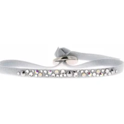 Bracelet Les Interchangeables A41173 - Bracelet Tissu Acier Bleu Femme