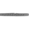 Bracelet Les Interchangeables A38384 - Bracelet Tissu Marron Cristaux de haute qualité Femme
