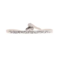 Bracelet Les Interchangeables A39495 - Ultra Fine Rocks Gris Cristal Femme