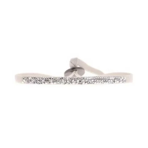 Bracelet Les Interchangeables A39495 - Ultra Fine Rocks Gris Cristal Femme