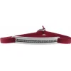 Bracelet Les Interchangeables A41184 - Bracelet Tissu Rouge Cristaux de haute qualité Femme
