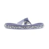 Bracelet Les Interchangeables A24951 - Bracelet Tissu Rose Cristaux de haute qualité Femme