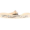 Bracelet Les Interchangeables A28128 - Bracelet Tissu Rose Cristaux de haute qualité Femme