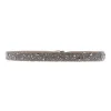 Bracelet Les Interchangeables A38523 - Bracelet Tissu Beige Cristaux de haute qualité Femme
