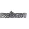 Bracelet Les Interchangeables A39438 - Bracelet Tissu Bleu Cristaux de haute qualité Femme