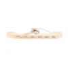 Bracelet Les Interchangeables A40130 - Bracelet Tissu Rose Cristaux de haute qualité Femme