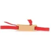 Bracelet Les Interchangeables A55598 - Plaque Ruban Lisse Strasse Corail Or Rose Femme