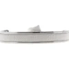 Bracelet Les Interchangeables A47447 - Jonc Ruban Interchangeables 6mm Bleu Gris Clair Femme
