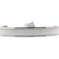 Bracelet Les Interchangeables A47447 - Jonc Ruban Interchangeables 6mm Bleu Gris Clair Femme