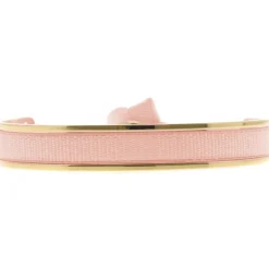 Bracelet Les Interchangeables A47395 - Jonc Ruban Interchangeables 6mm Rose Femme