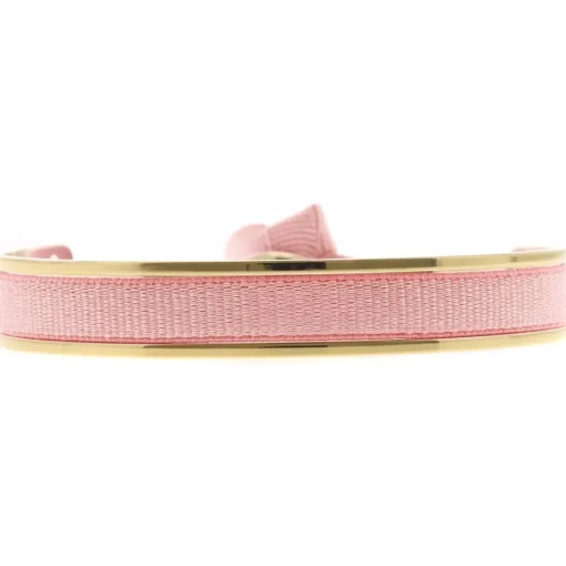 Bracelet Les Interchangeables A47394 - Jonc Ruban Interchangeables 6mm Rose Femme