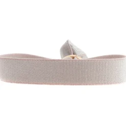 Bracelet Les Interchangeables A50577 - Ruban 12mm Beige Rose Femme