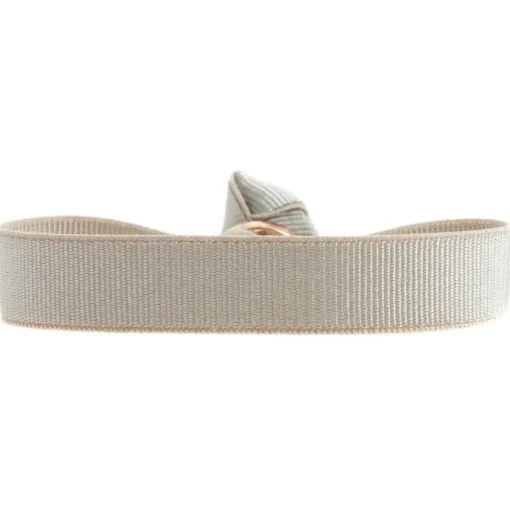 Bracelet Les Interchangeables A50575 - Ruban 12mm Beige Femme